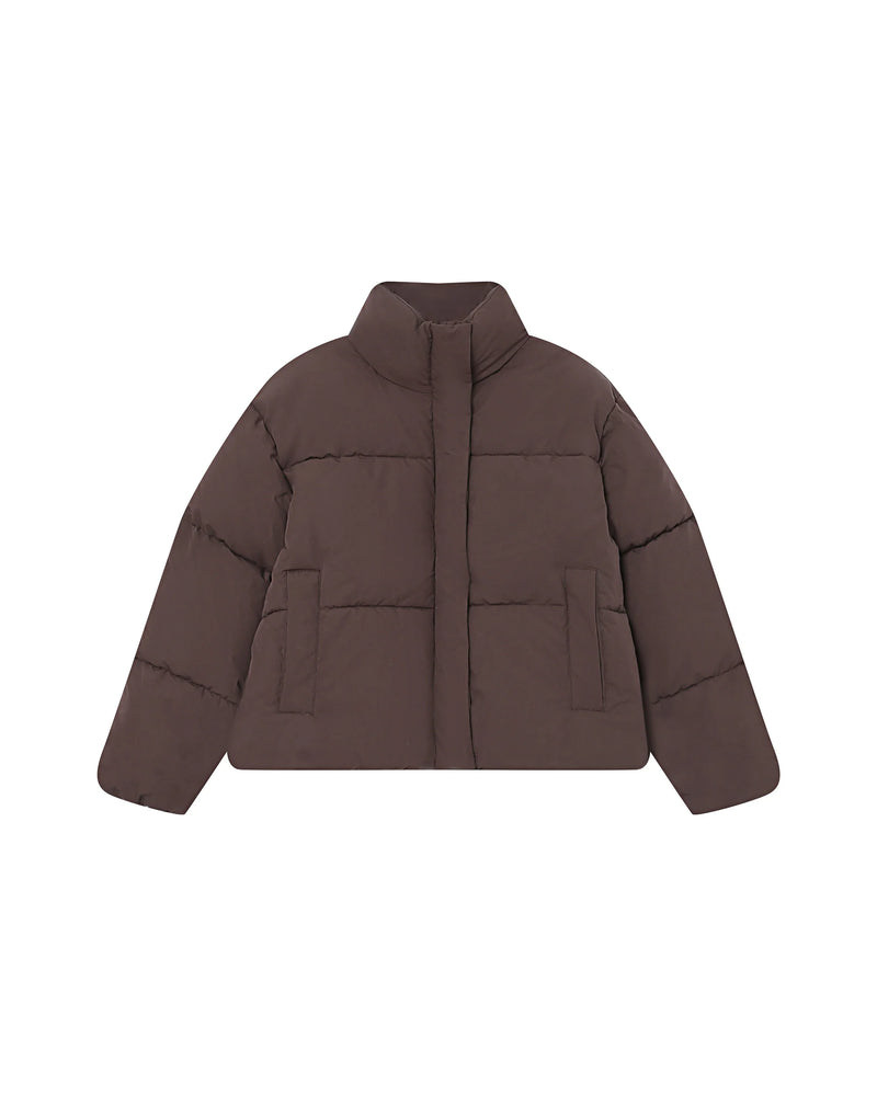 Grace & Mila Sonic Puffer Jacket / Cocoa