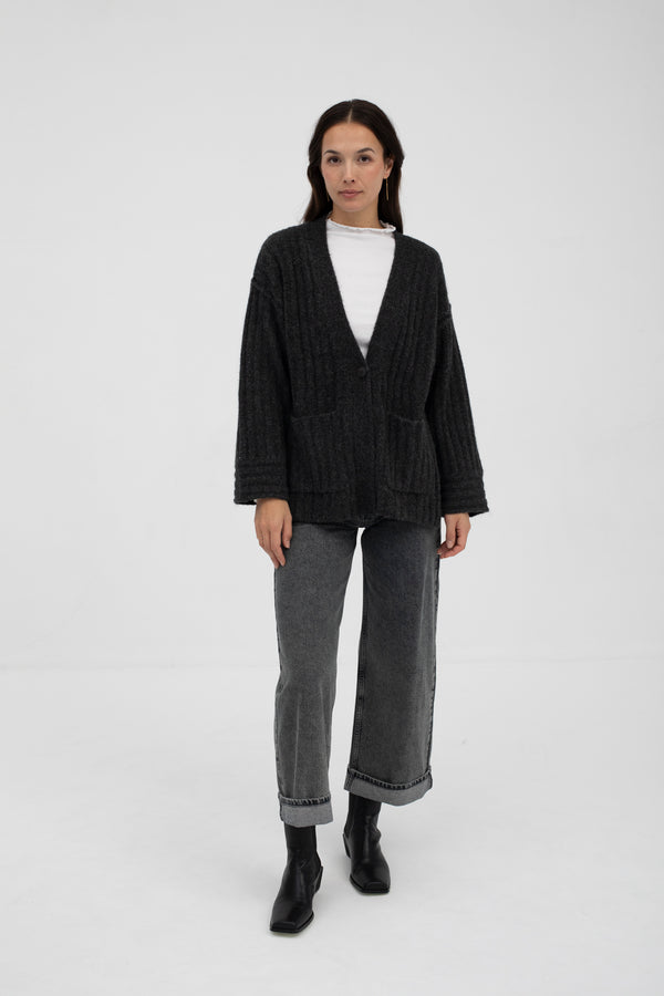 Mus & Bombon Gangam Cardigan / Anthracite