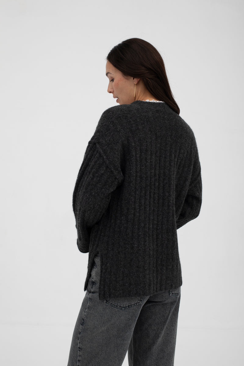 Mus & Bombon Gangam Cardigan / Anthracite
