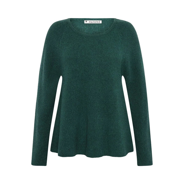 Mansted Gertie Sweater / Emerald Lamsbswool