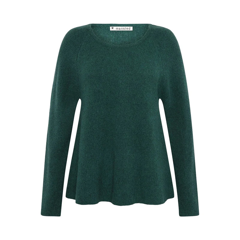 Mansted Gertie Sweater / Emerald Lamsbswool