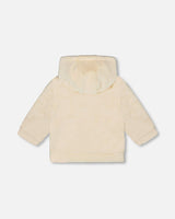 Deux Par Deux Plush Bunny Jacket