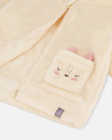 Deux Par Deux Plush Bunny Jacket