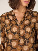 Nile Chiffon Print Blouse