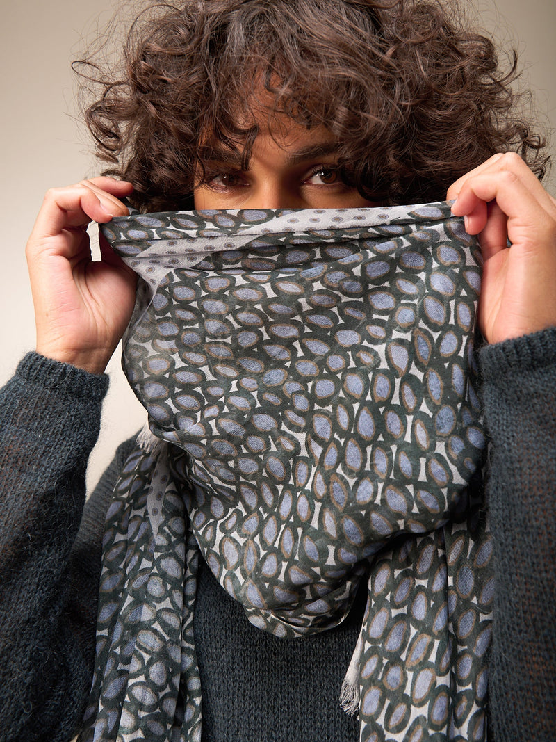 Nile Scarf/ Arctic