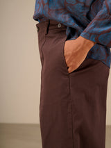 Nile Pleated Pant / Espresso