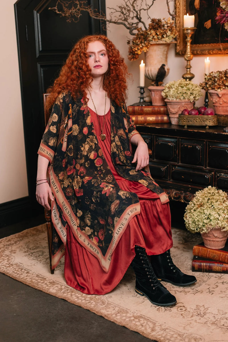 Market of Stars Heart Of Gold Goddess Duster