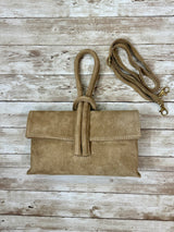 Marlon Loop Bag / Biscotti Suede