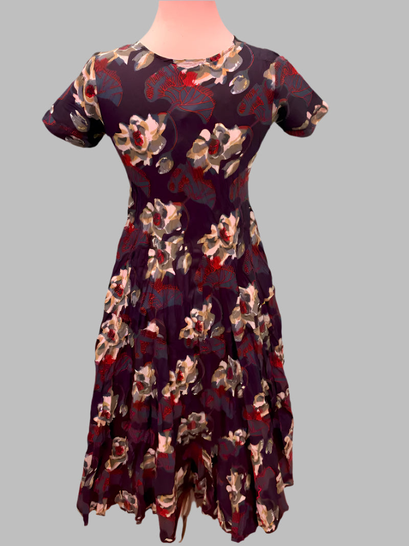 Dress Addict Jazy Dress / Midnight Blue Floral