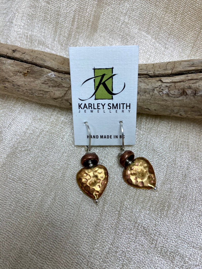 Karley Smith  Bronze Heart Pendant