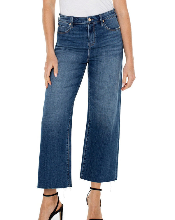 Liverpool Stride Wide Leg Jeans / Bowers