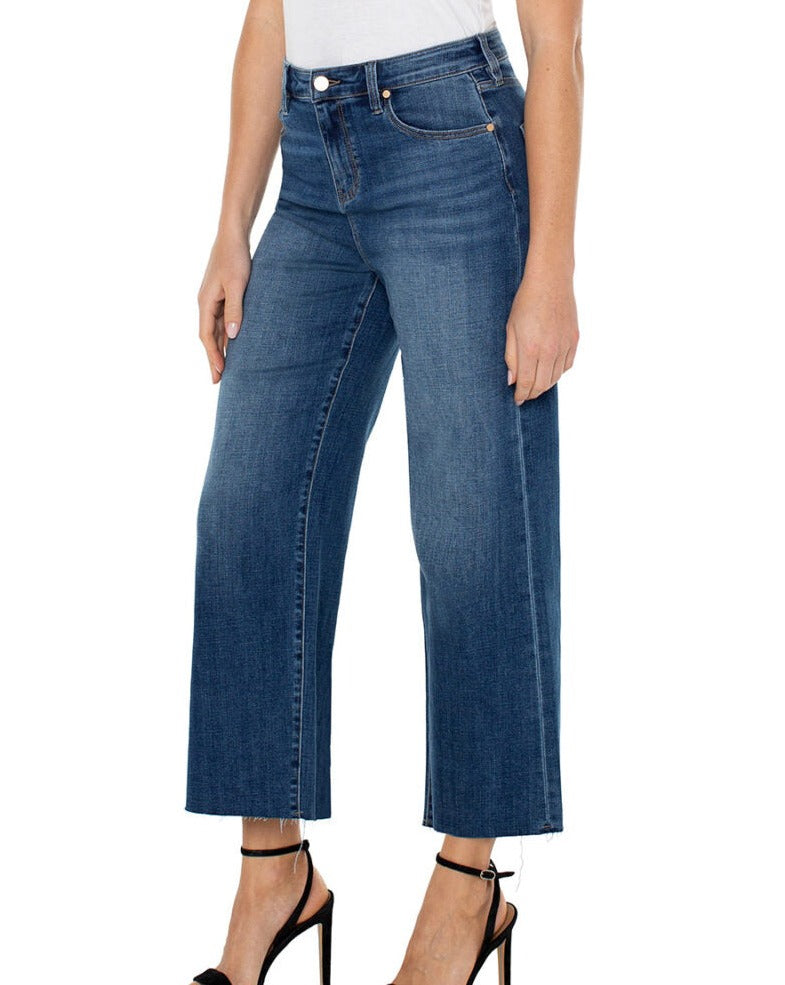 Liverpool Stride Wide Leg Jeans / Bowers