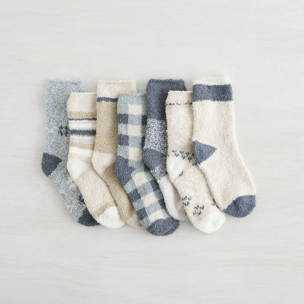Lemon 7 Days of Cozy Socks - Gift Box Set