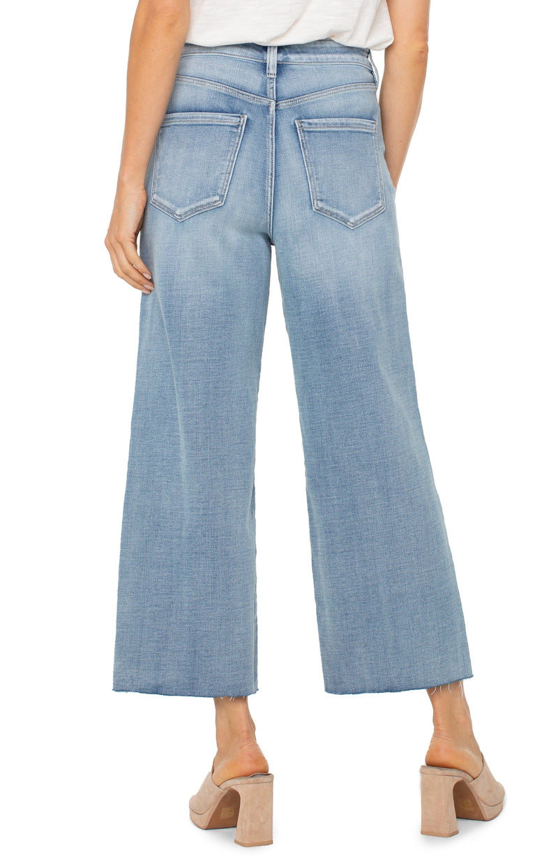 Liverpool High-Rise Stride / Cropped Wide Leg / WEIR-CANYON