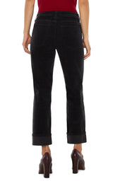 Liverpool Marley Girlfriend Jean / ONXY black Corduroy