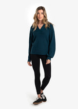 Lole Camille Sweater / Fjord Blue