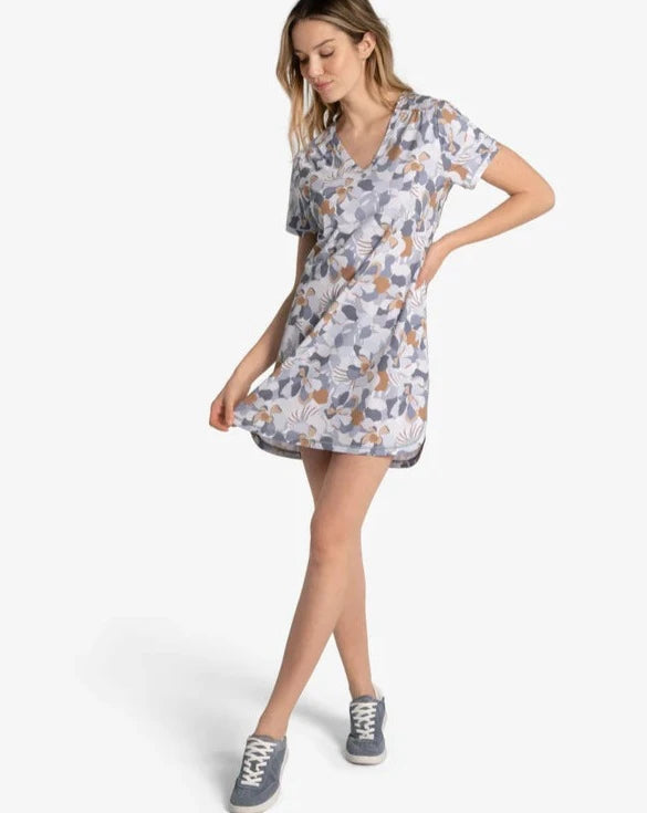 Lole Olivie V-Neck Dress / Floral