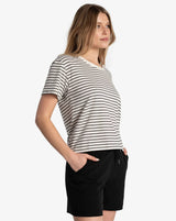 Lole Parc T-Shirt / Cream Stripe