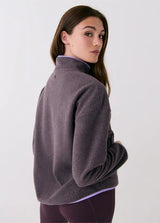 LOLË Camp Half-zip Fleece / Fig Heather