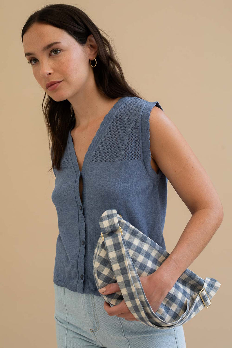 Mus&BomBon Araticum Vest / Blue