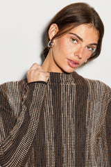 Nic & Zoe Pixel Sweater / Multi