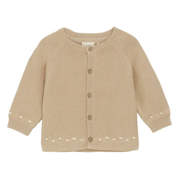 Fixoni Knit Cardigan /Beige