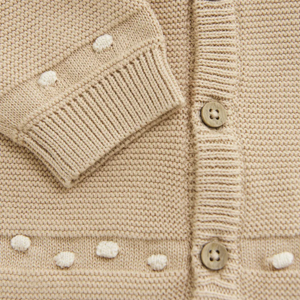 Fixoni Knit Cardigan /Beige