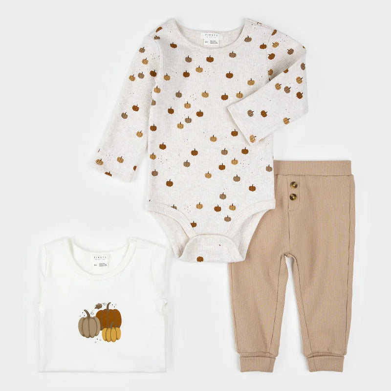 Petit Lem 3 Piece Set / Pumkin