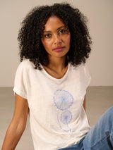 Nile Linen Top / Off White