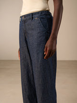 Nile Culotte  Jeans / Dark Denim