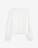 Grace & Mila Vandita Blouse / Ivory Eyelet Embroidery