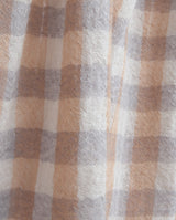 Yerse Plaid Wool Scarf