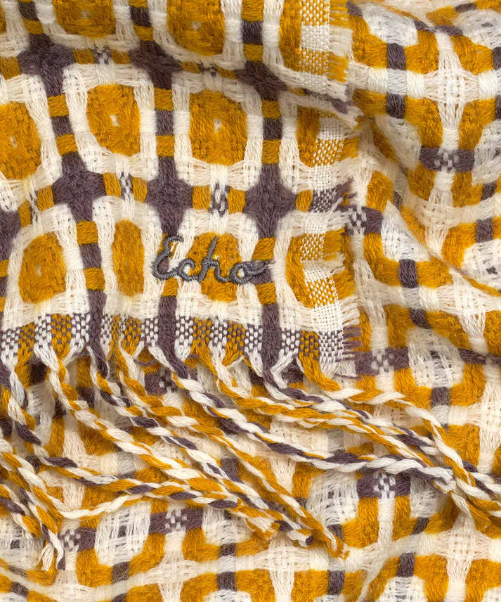 Echo Basket-Weave Wrap / Marigold