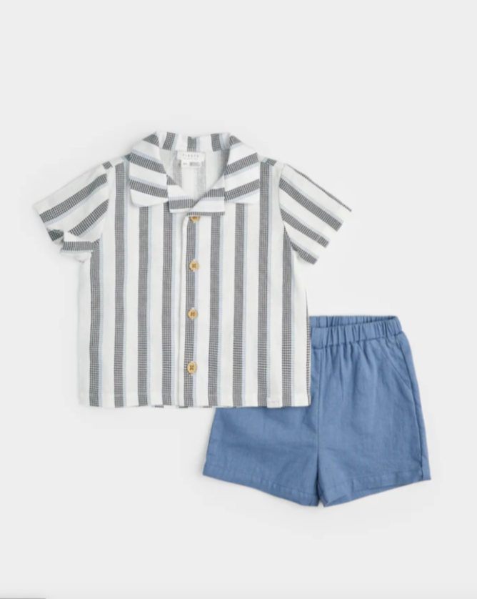 Petit Lem Short Set / Blue