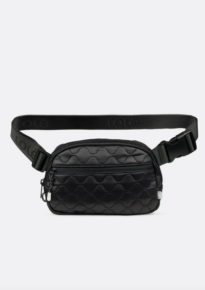 Lole Jamie Quilted Belt Bag Black shopdidisboutique