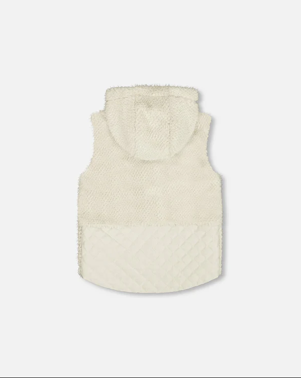 Deux Par Deux Hooded Vest