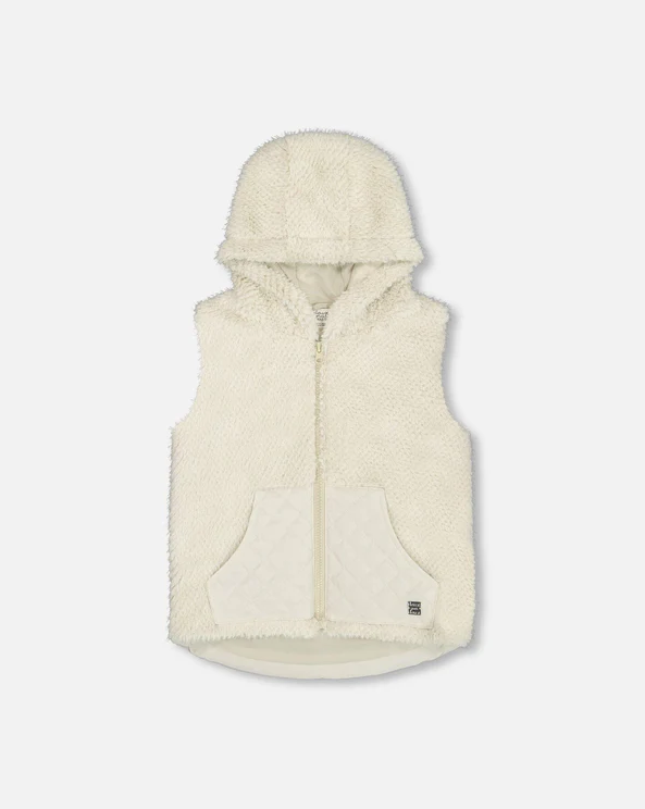 Deux Par Deux Hooded Vest