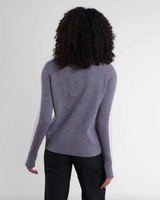 Alashan Apres Crew Merino Sweater/Saddle Combo