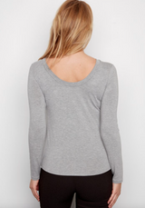 Juniper Jersey Top/Grey