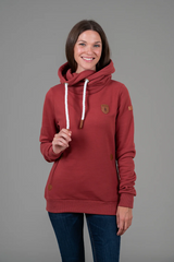 Artemis Hoodie / Rustic Red