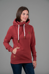 Artemis Hoodie / Rustic Red