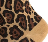Bleuforêt Merino Wool Socks / Leopard Fawn