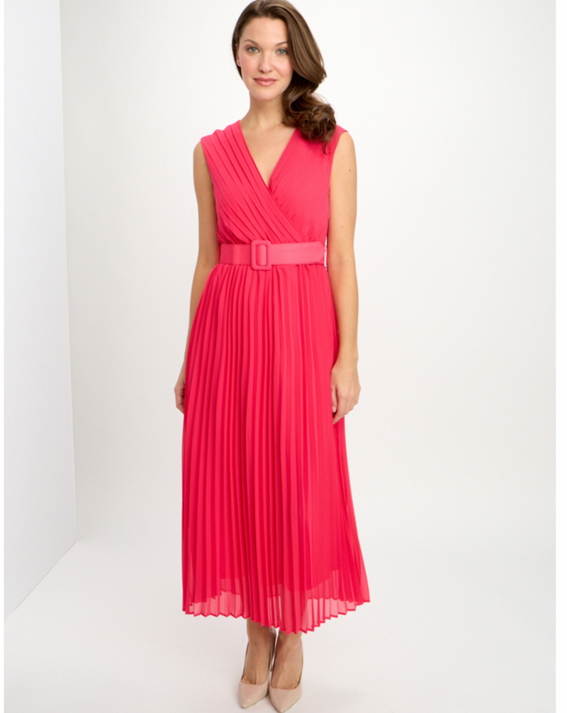 Frank Lyman Pleated Dress / Dahlia