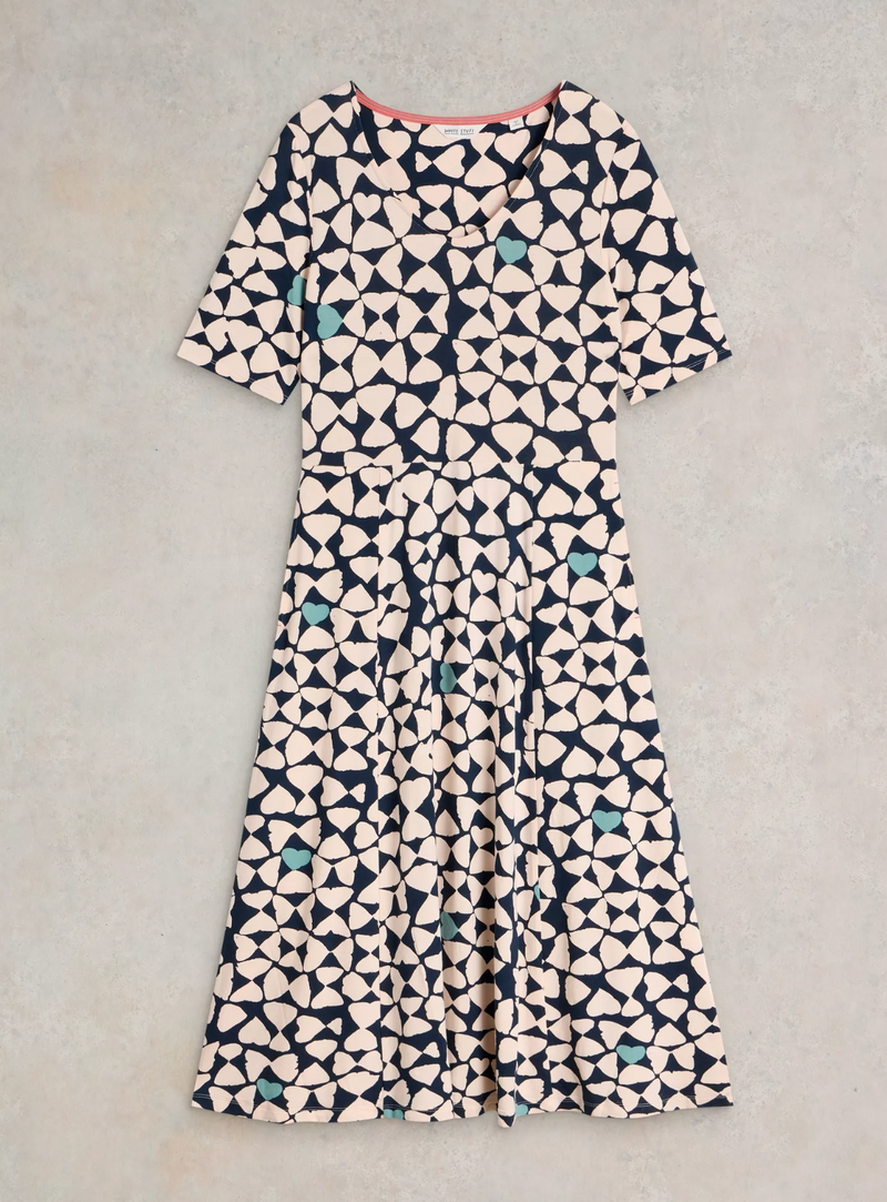 White Stuff Madeline Dress / Navy