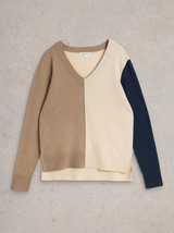 White Stuff Maggie Sweater / Navy Multi