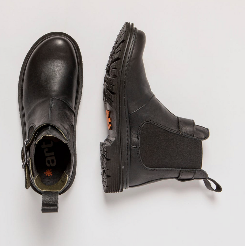 Art Birmingham Chelsea Boot / Black Nappa