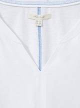 White Stuff Nelly Notch Tee / White