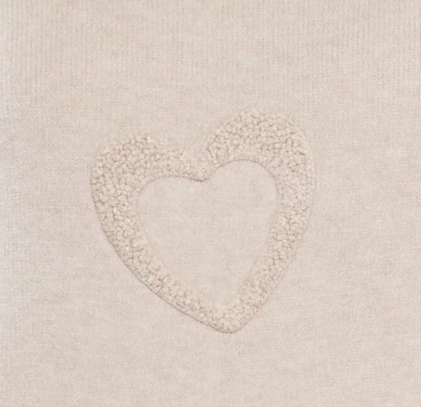 Eternelle Heart Sweater / Sand