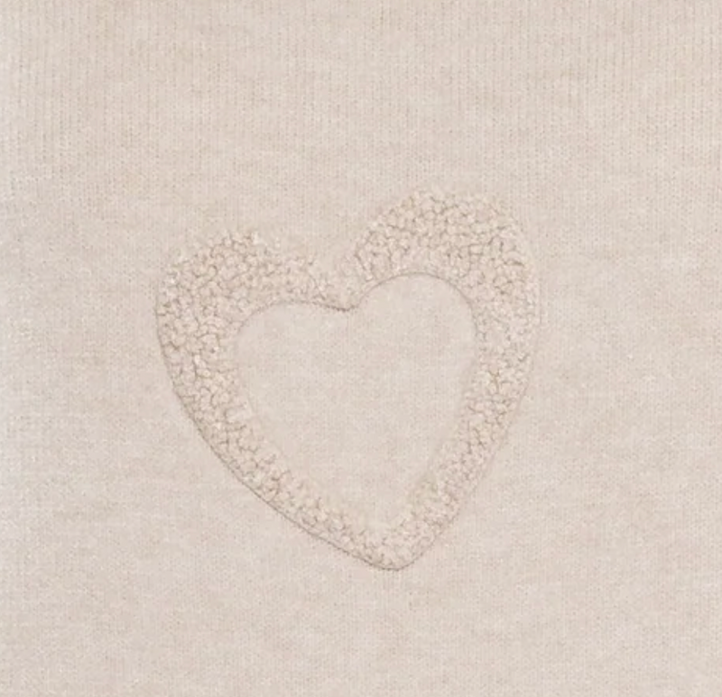 Eternelle Heart Sweater / Sand