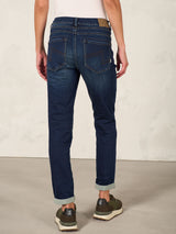 Nile Stretch Tapered Ankle Jean / Stoned Wash